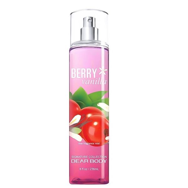 Dear Body Berry And Vanilla Body Mist